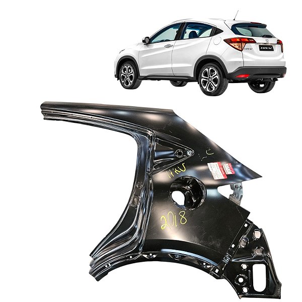 PAINEL RETALHO LATERAL ESQUERDO HR-V 2015 2016 2017 2018 2019 2020 2021 ORIGINAL HONDA