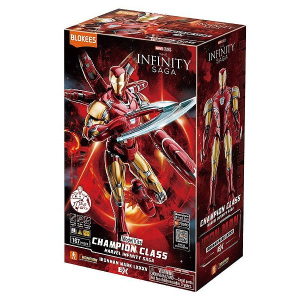 Figura de Ação Marvel Heroes Iron Man Mark LXXXV - Infinity Saga - Blokees