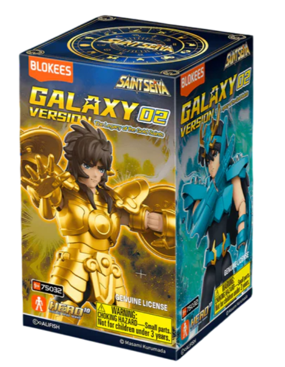 Figura de Ação Saint Seiya Galaxy Version 2 - Figura Sortida - Blokees