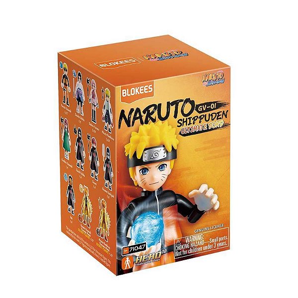 Figura de Ação Naruto Shippuden Galaxy Version 1 - Figura Sortida - Blokees