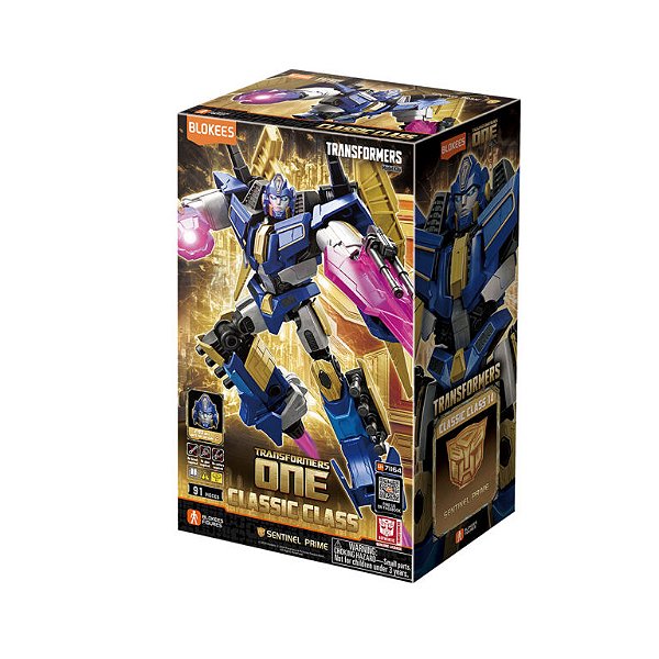 Figura de Ação Transformers Sentinel Prime Dark Moon - Classic Class - Blokees