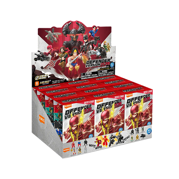 Figura de Ação - Dc Defender Version 02 Justice League 12 in 1 (18-24 peaces) - Blokees