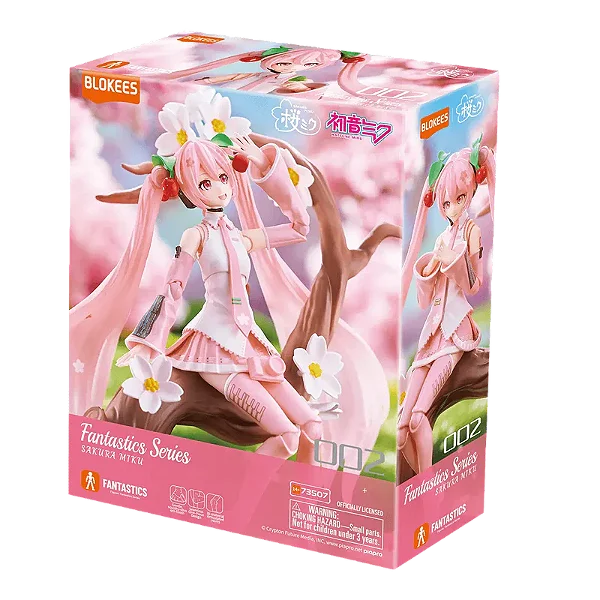 Figura de Ação Hatsune Miku Sakura - Fantastic Series - Blokees