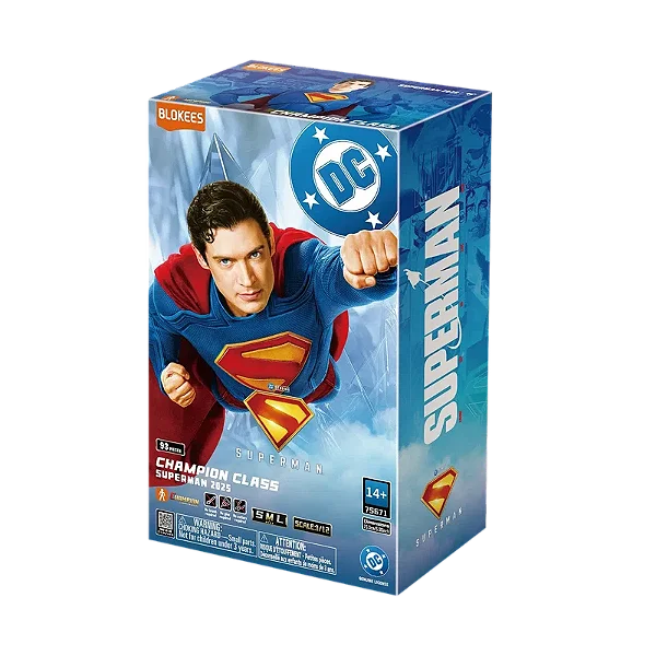 Figura de Ação DC - Superman Champion Class - Blokees