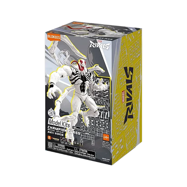 Figura de Ação Marvels Heroes - Anti Venom - Champion Class-Blokees