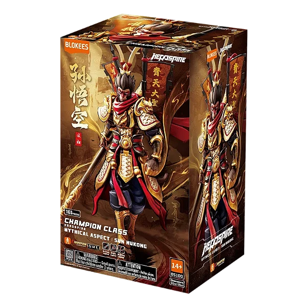 Figura de Ação - Hero Spire - Champion Class 01 Sun Wukong - Blokees