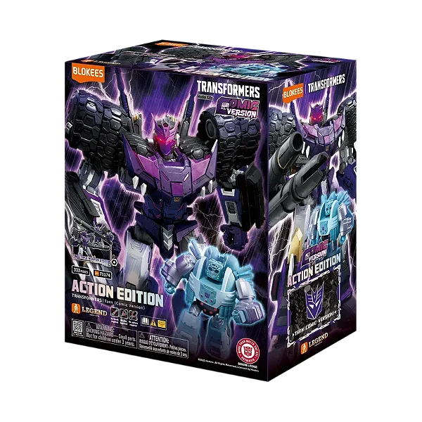 Figura de Ação - Action Edition - Transformers Tarn - Blokees