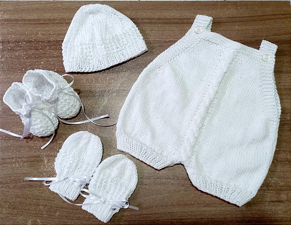 Kit Enxoval Para Saída De Maternidade Com Body