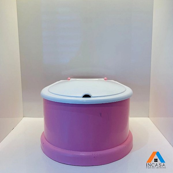 Assento Redutor Troninho Infantil Sanitario Pinico Menina Meu Troninho ROSA