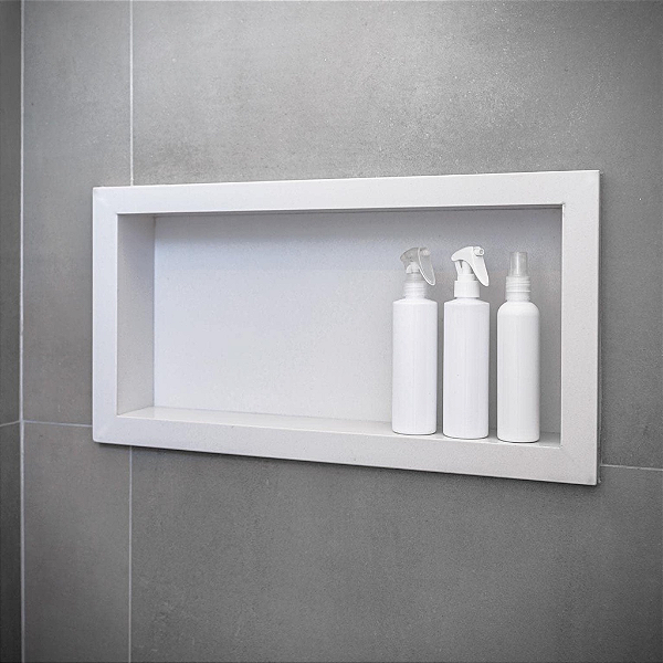 Nicho Para Banheiro Modelo Tipo Porcelanato Parede Embutir 30x60cm Gerplast