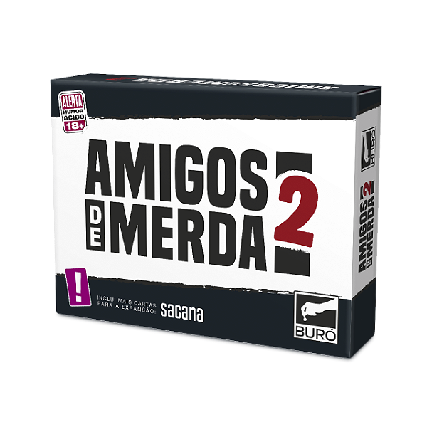 Jogo de Cartas Amigos de Merda 2 - Buró