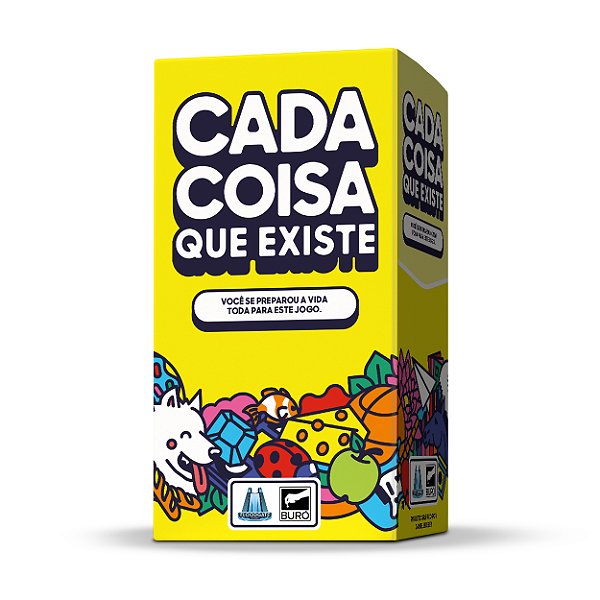 Jogo de Cartas Cada Coisa Que Existe - Buró
