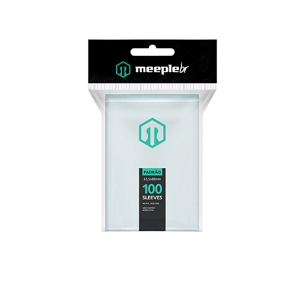 Sleeves MeepleBR Premium - PADRAO (63,5x88mm)