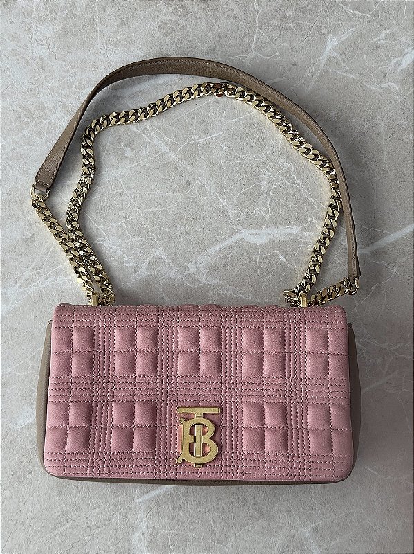 Bolsa Burberry Lola Rosa - original