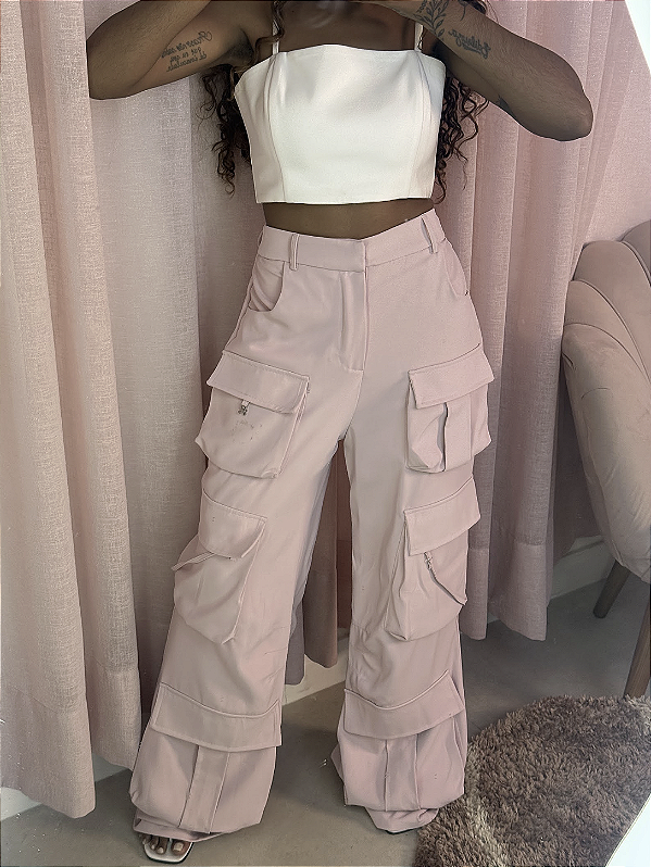 Calça cargo Iuri Costa - tamanho 38