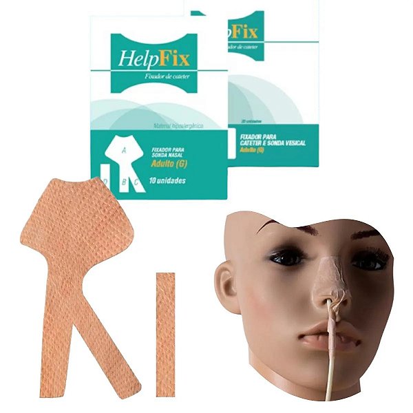 Curativo Fixador para Tubos e Sondas Nasais Unidade - Help Fix