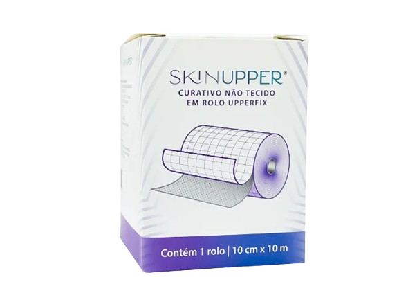 Curativo em Rolo Upperfix 10cm x 10m - Skinupper