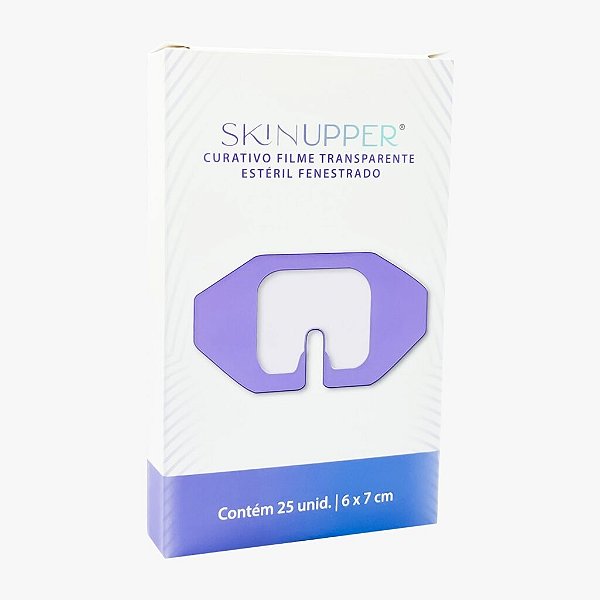 Curativo Filme Transparente Fenestrado 6x7cm Unidade - Skinupper