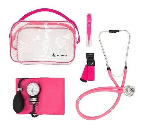 Kit Acadêmico Plus KA120 Pink - Incoterm