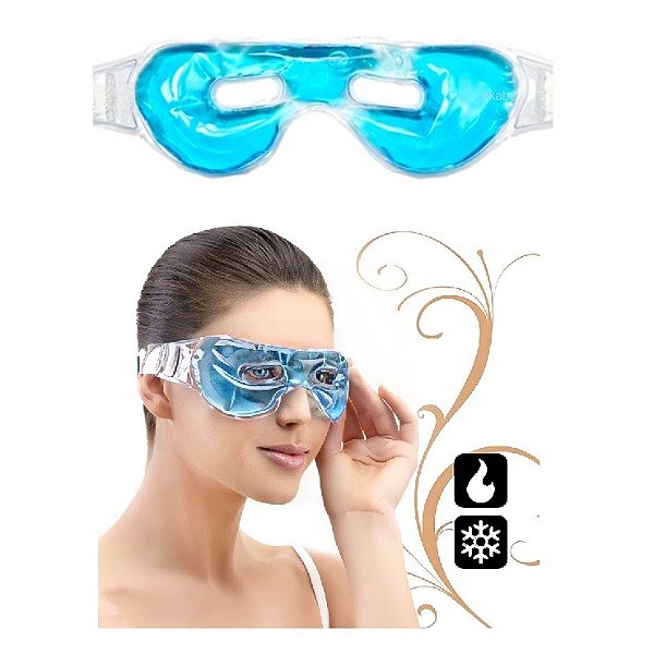 Máscara Térmica de Gel p/ Olhos Aberta - Termogel