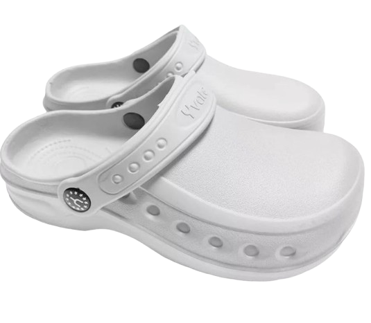 Crocs Antiderrapante Branco - Yvate