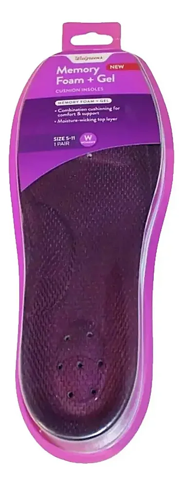 Palmilha Memory Foam Plus + Gel Chantal 34-38 - Chantal