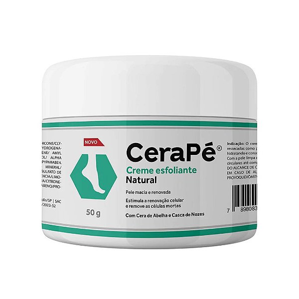 Creme Esfoliante Para Pés 50g - CeraPé