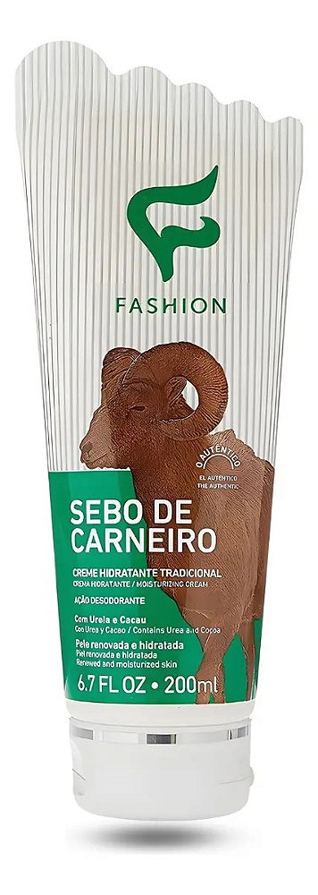 Sebo de Carneiro Creme Hidratante 200ml - Fashion