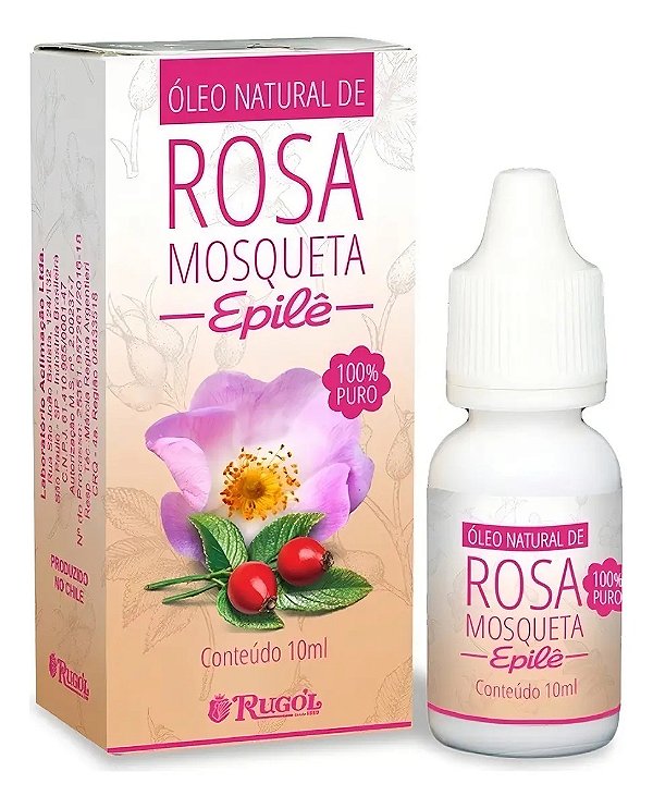 Óleo de Rosa Mosqueta 100% Puro 10ml - Epilê