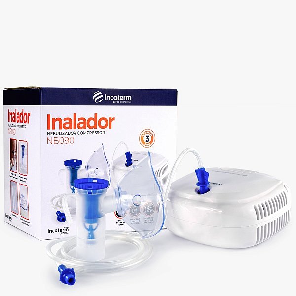 Nebulizador e Inalador Compressor NB090 - Incoterm