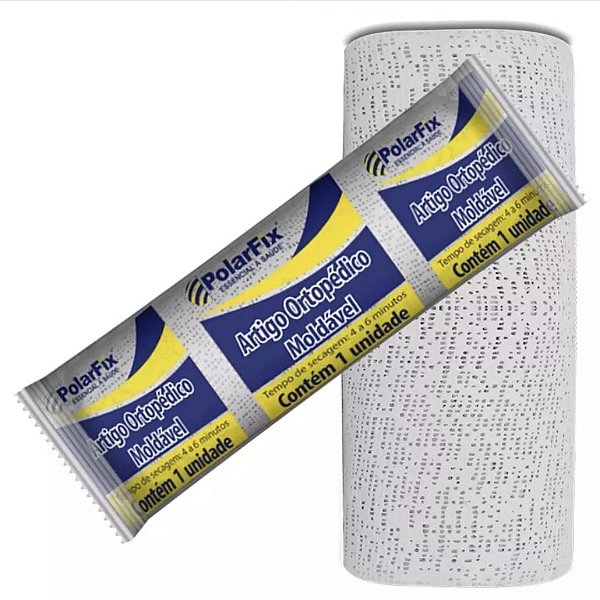 Atadura Gessada 10 cm x 3 m Unidade – PolarFix