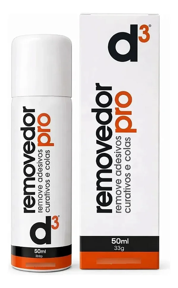Spray Removedor de Curativo e Kinesio Tape 50ml - D3