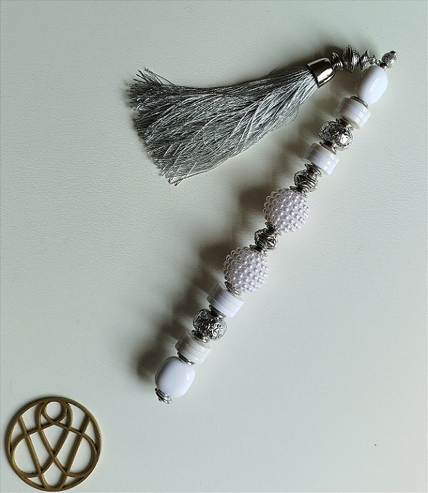 Pincel Chinês White Pérola Decorativo