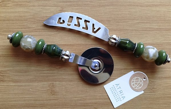 Kit para Pizza Linha Floresta com Pegador