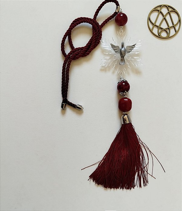 Adorno de porta Divino Marsala elegante