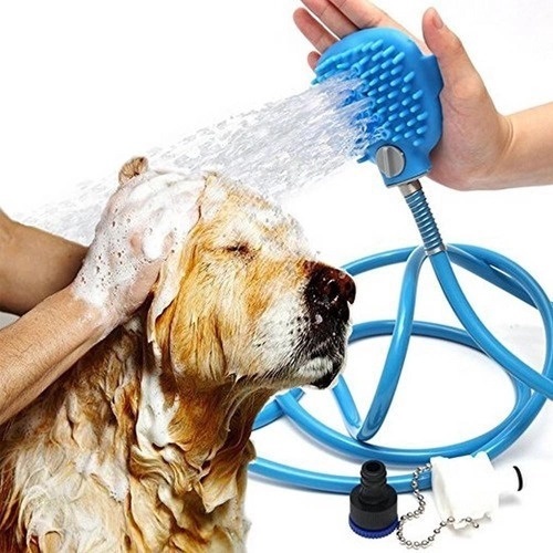 MANGUEIRA Spray banho pet animais luva Mangueira cachorro e gato 123 Util