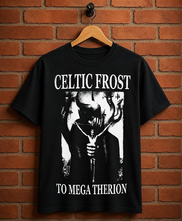 Camiseta Celtic Frost 100% Algodão Preta