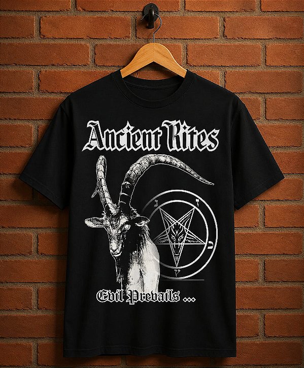 Hell Hammer 100% Algodão Preta