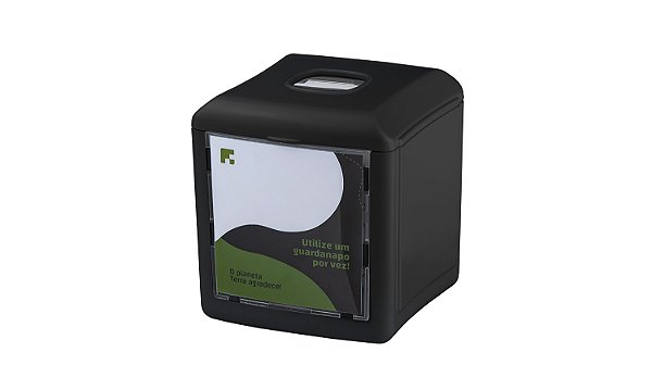 PGIMAXBB PORTA GUARDANAPO INTERFOLHADO PRETO