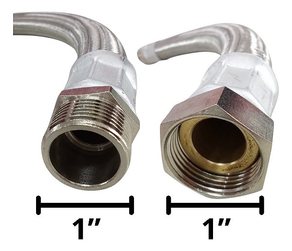 Mangote Flexivel para Pressurizador antivibração 1X80CM