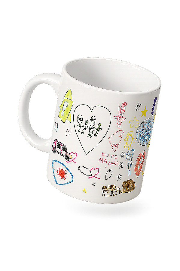 Caneca personalizada de desenho
