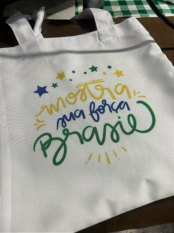 Sacola poliéster personalizada