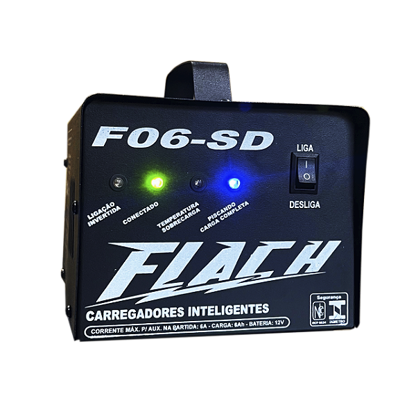 Carregador Inteligente de Bateria F06-SD