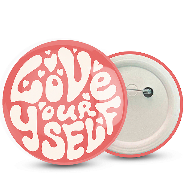 Botton Broche Alfinete personalizado 2,5cm