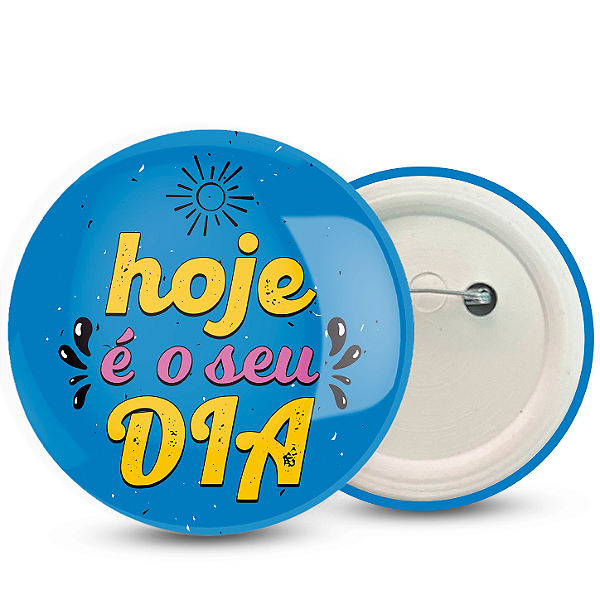 Botton Broche Alfinete personalizado 5,5cm