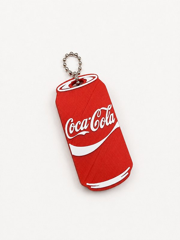 Chaveiro abridor de latas Coca cola Vermelho