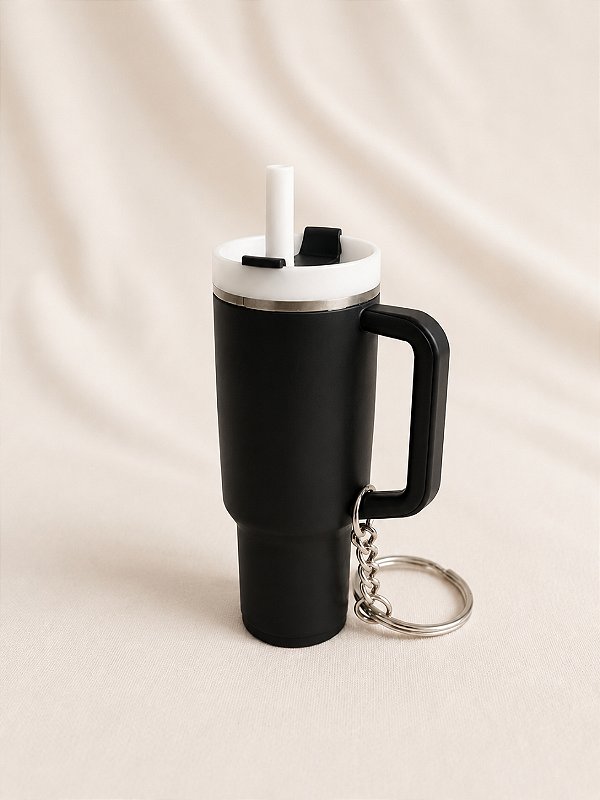 Chaveiro porta coisas mini Stanley - Preto