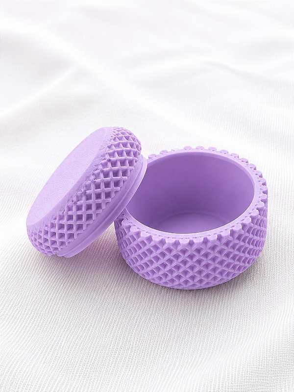 Porta objetos texturizado Roxo