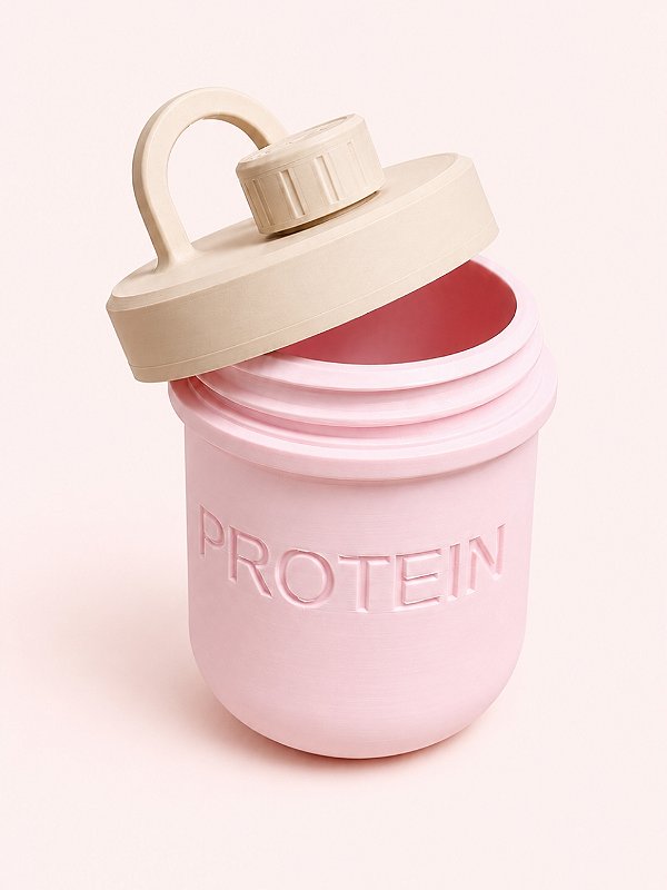 CHAVEIRO PORTA WHEY - ROSA 10 UNIDADES