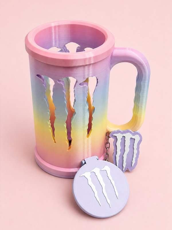 COMBO PORTA CANECA MONSTER DEGRADE